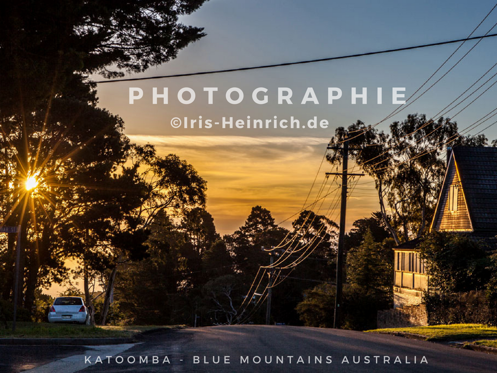 Read more about the article Katoomba – Sonnenuntergang Australien